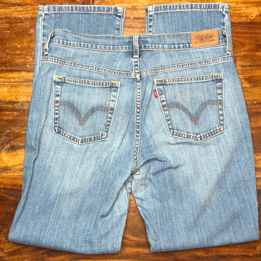 LEVI’S 505 straight leg jeans